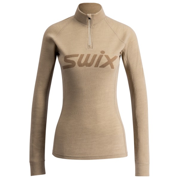 Swix - Women's RaceX Merino Half Zip - Merinounterwäsche Gr S beige von swix