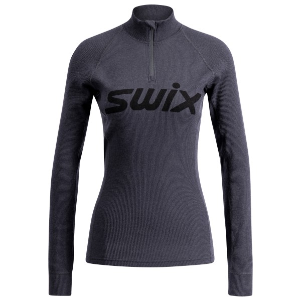 Swix - Women's RaceX Merino Half Zip - Merinounterwäsche Gr XS blau von swix