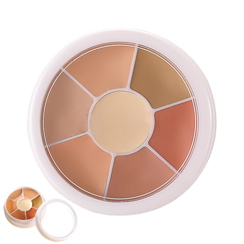 Farbkorrektur-Palette – 5G Creme-Foundation-Palette | Concealer-Set für Mädchen, Jugendliche | Concealer-Set | Teint Concealer | Alles in einer Basis, ein Geburtstagsspiel von syayw