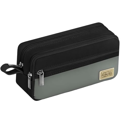 Federmäppchen | Federtasche Mit Reißverschluss Für Schule | Stiftebox Ordner Mit Großem Fassungsvermögen Für Schüler Jugendliche Erwachsene Kinder von syayw