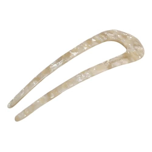 Französische Franches – Haarnadeln in U-Form | Prong Updo Chigon Clip Brötchen für Frauen | Fischköder mit Metallborsten für Pool, Reisen, Bad, Dusche, von syayw