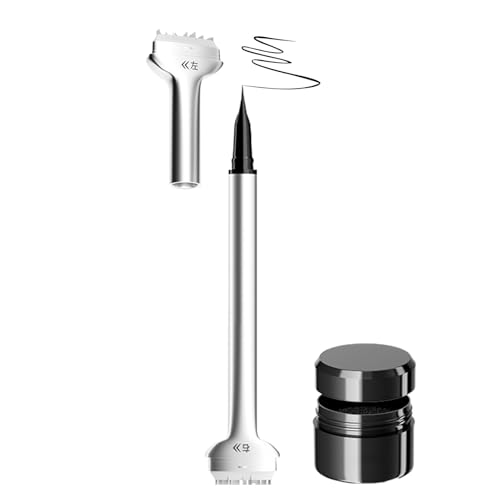 Stamp Eyeliner mit Flügeln – Make-up-Stift für die Augen, wasserdicht, für den Look des Katzenauges | Stempel und Liner-Werkzeug mit Doppelflügeln | langlebiger Eyeliner | Flügelmarkierer von syayw