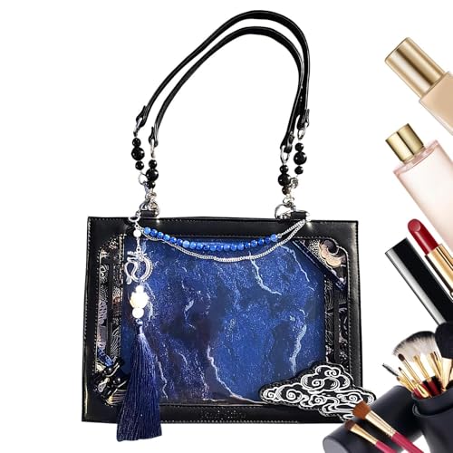 syayw Damenschultertasche - Neo Chinesisches Design Schultertasche | Ästhetische Umhängetasche für Reisen Urlaub Verabredungen Spaziergänge Einkäufe und Urlaubsfotos syayw Damenschultertasche - Neo Chinesisches Design Schultertasche | Ästhetische Umhängetasche für Reisen Urlaub Verabredungen Spaziergänge Einkäufe und Urlaubsfotos von syayw