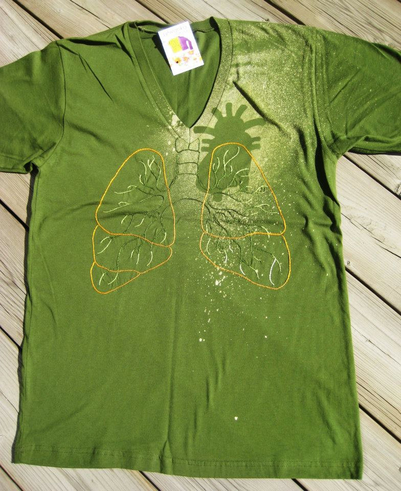 Die Herz-Lungen - Medium von sylwankaCLOTHING