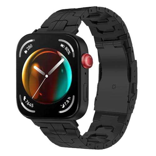 synsing Titan Armband Kompatibel mit Huawei Fit 4 Pro,Metall Armband mit Huawei Fit 4 3 Uhrenarmband für Frauen Männer Mit sicherer Schnalle,Leichtgewichtig Langlebig Hautfreundlich synsing Titan Armband Kompatibel mit Huawei Fit 4 Pro,Metall Armband mit Huawei Fit 4 3 Uhrenarmband für Frauen Männer Mit sicherer Schnalle,Leichtgewichtig Langlebig Hautfreundlich von synsing
