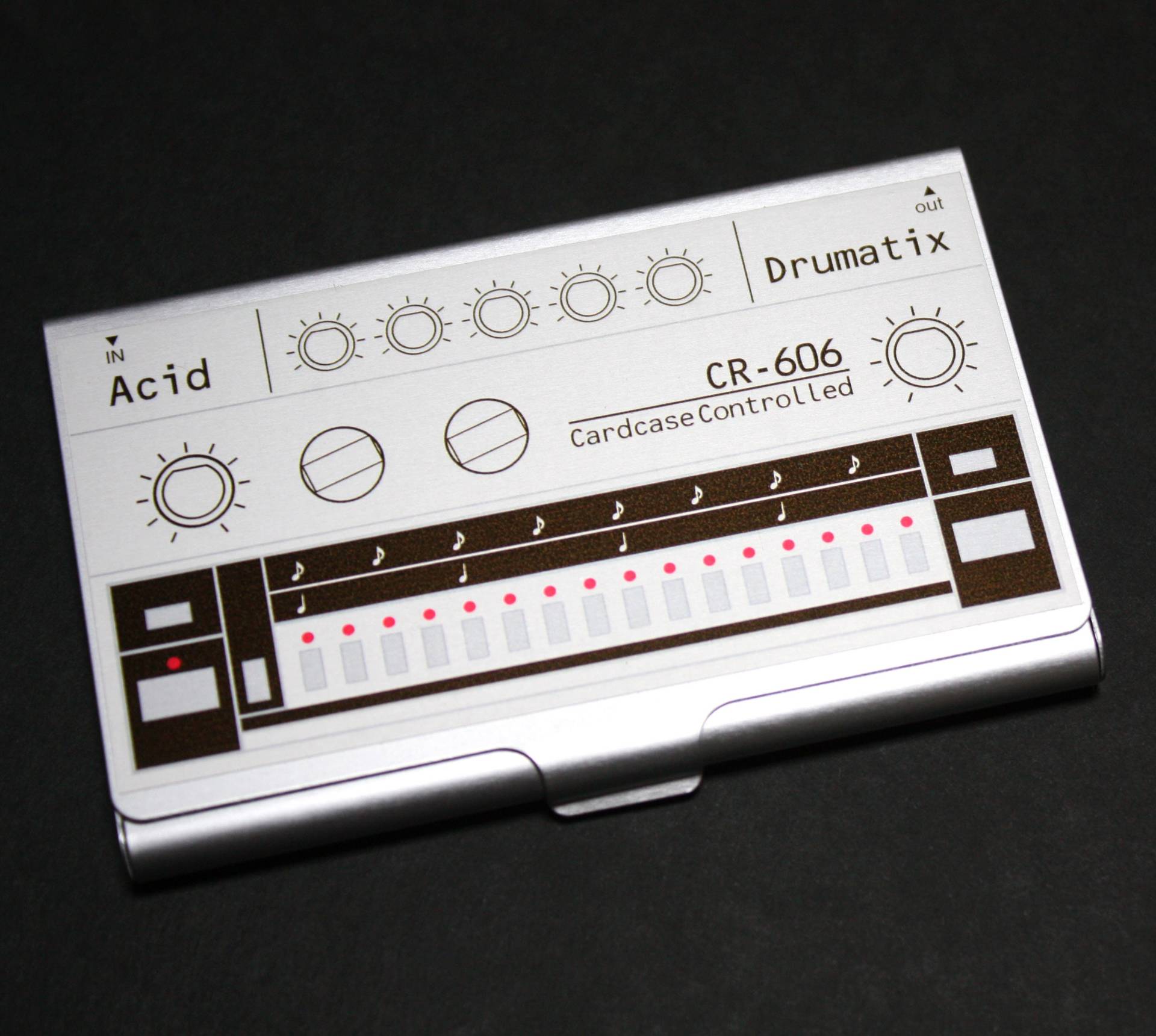 Cardcase Rhythmmachine Drumatix Cr-606 Cardcase Rhythmmachine Drumatix Cr-606 von synthesizakkar