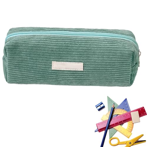 Bleistiftbeutel - Mädchen Bleistiftbeutl | Bleistiftbutel für Mädchen | Cord -Bleistiftfall | Stationery Pencil Organizer Beutel | Multifunktionale Bleistiftbox für die Grundschule, Mittelschule von szaluyk