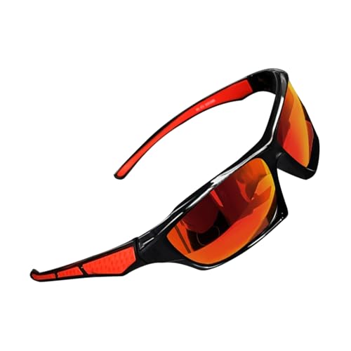 Fischereibrille für Männer | Sungllass Men-Ultra Light | Rechteckige polarisierte Sonnenbrille | Bequeme Modebergen Outdoor Sport Eyewear zum Fahren von Fishiing Running Cycling von szaluyk