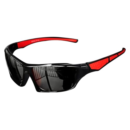 Fischereibrille für Männer | Sungllass Men-Ultra Light | Rechteckige polarisierte Sonnenbrille | Bequeme Modebergen Outdoor Sport Eyewear zum Fahren von Fishiing Running Cycling von szaluyk