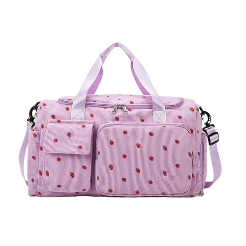 Großkapazitätsklapp Reisetasche, erweiterbarer Duffel mit feuchtem Taschen- und Schuhefach, Largge Weekend Overnight für Frauen mit Fitnessstudio -Tasche bbag18.9x9.45x10,63 Zoll von szaluyk