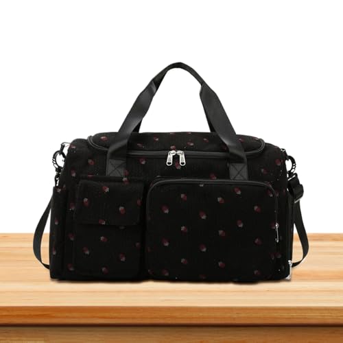 Großkapazitätsklapp Reisetasche, erweiterbarer Duffel mit feuchtem Taschen- und Schuhefach, Largge Weekend Overnight für Frauen mit Fitnessstudio -Tasche bbag18.9x9.45x10,63 Zoll von szaluyk
