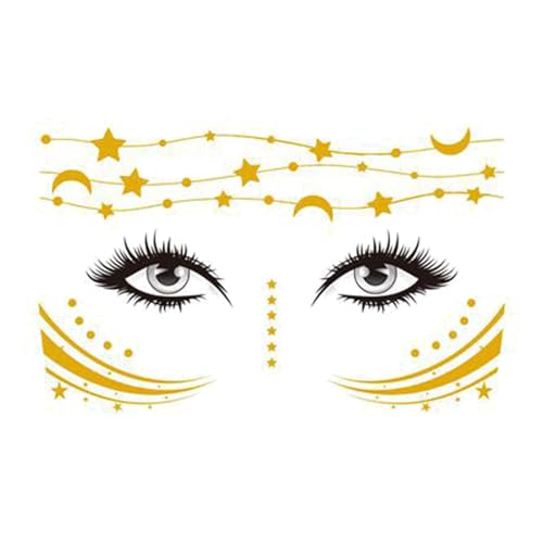 Temporäre Gesichtsaufkleber - niedliche wasserdichte Abziehbilder, Festival -Make -up -Accessoire | Buntes Gesicht Abziehbilder für, Rollenspielfestivals Aufkleber | Selbstklebstoff -Strass -Juwe Temporäre Gesichtsaufkleber - niedliche wasserdichte Abziehbilder, Festival -Make -up -Accessoire | Buntes Gesicht Abziehbilder für, Rollenspielfestivals Aufkleber | Selbstklebstoff -Strass -Juwe von szaluyk