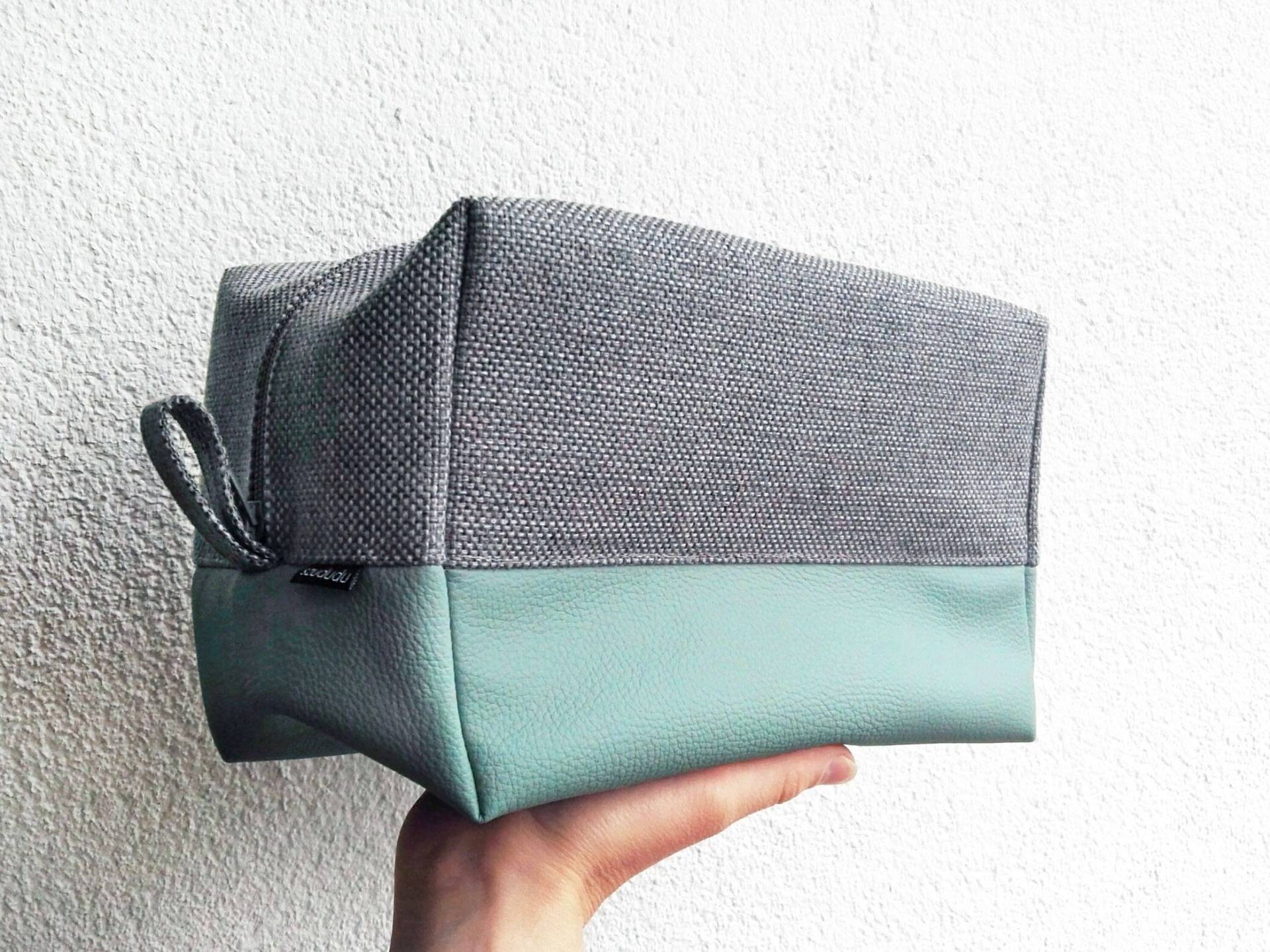 Mint Kulturbeutel Große Kulturtasche, Kosmetiktasche Damen, Personalisierte Dopp Kit Veganes Leder, Bestes Muttertagsgeschenk, Geschenke Für Mama Mint Kulturbeutel Große Kulturtasche, Kosmetiktasche Damen, Personalisierte Dopp Kit Veganes Leder, Bestes Muttertagsgeschenk, Geschenke Für Mama von szududu