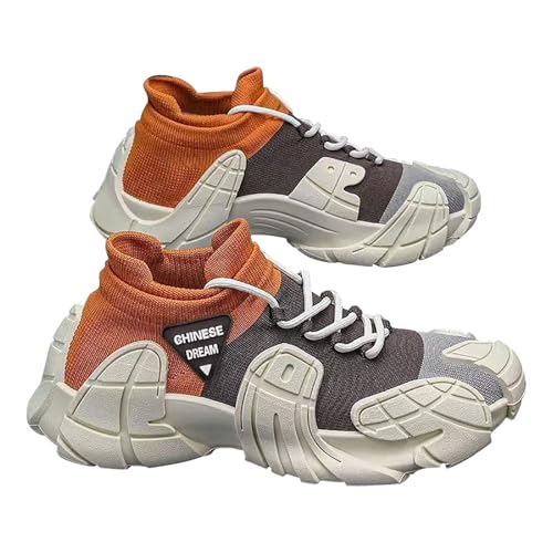 Barfußschuhe Herren Freizeitschuhe Sommer Atmungsaktive Laufschuhe Einfarbig Slip On Dicker Sohle Dämpfung Sportschuhe Outdoor Running Casual Sommerschuhe Mit Schnürsenkel,39-42 Eu von szvbofueck