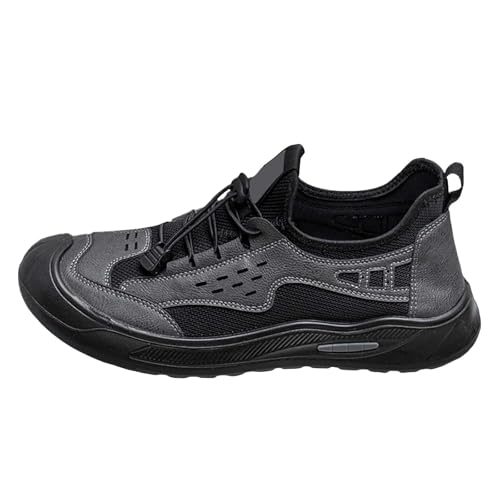 Bergschuhe Herren Sportschuhe Sommer Atmungsaktiv Rutschfeste Wanderschuhe Leichtgewichts Weiche Sohle Dämpfung Joggingschuhe Outdoor Hiking Bergsport Walkingschuhe Mit Schnürsenkel,34-44 Eu von szvbofueck