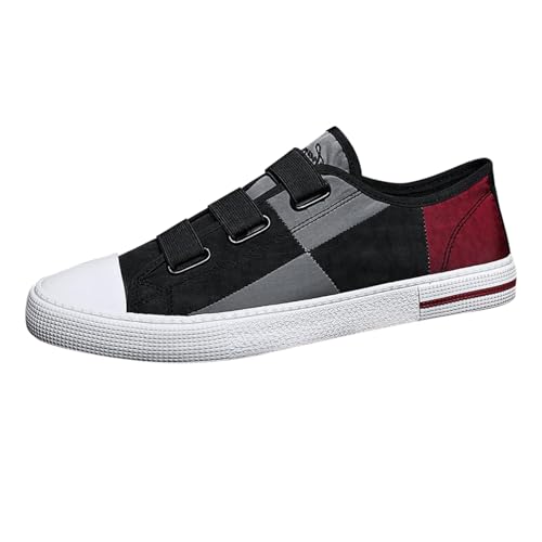 Generisch Loafer Herren Canvas Sneaker Sommer Atmungsaktiv Leichtgewichts Leinenschuhe Trendy Flache Slip On Bequeme Freizeitschuhe Outdoor Running Casual Walkingschuhe,39-41.5 EU von szvbofueck