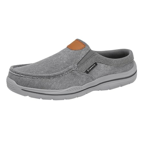 Generisch Loafer Herren Leinenschuhe Sommer Atmungsaktiv Bequeme Peking-Stil Schuhe Einfarbig Slip On Dicker Sohle Dämpfung Sportschuhe Outdoor Running Casual Stoffschuhe,39-43 Eu von szvbofueck