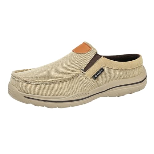 Generisch Loafer Herren Leinenschuhe Sommer Atmungsaktiv Bequeme Peking-Stil Schuhe Einfarbig Slip On Dicker Sohle Dämpfung Sportschuhe Outdoor Running Casual Stoffschuhe,39-43 Eu von szvbofueck