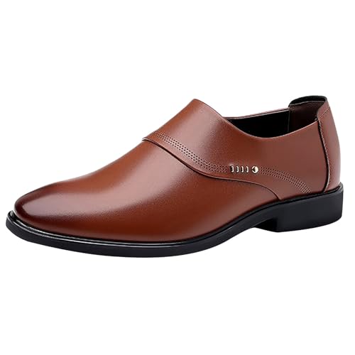 Lederschuhe Herren Anzugschuhe Spitz Zehe Elegant Trendy Oxford Derby Schuhe Einfarbig Slip On Weiche Sohle Bequeme Lackschuhe Outdoor Business Formal Businessschuhe,38-43 EU Lederschuhe Herren Anzugschuhe Spitz Zehe Elegant Trendy Oxford Derby Schuhe Einfarbig Slip On Weiche Sohle Bequeme Lackschuhe Outdoor Business Formal Businessschuhe,38-43 EU von szvbofueck