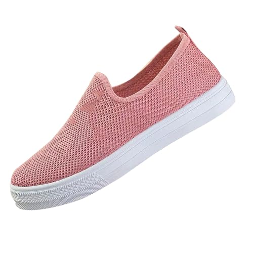Loafer Damen Sportschuhe Sommer Mesh Atmungsaktiv Bequeme Turnschuhe Leichtgewichts Einfarbig Slip On Weiche Sohle Joggingschuhe Outdoor Running Workout Sommerschuhe,35-39 Eu von szvbofueck