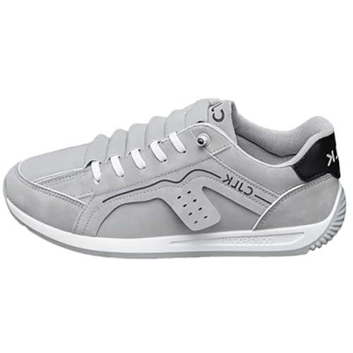 Loafer Herren Sportschuhe Atmungsaktiv Leichtgewichts Bequeme Walkingschuhe Einfarbig Slip On Weiche Sohle Dämpfung Joggingschuhe Outdoor Running Workout Turnschuhe Mit Schnürsenkel,39-41.5 EU von szvbofueck