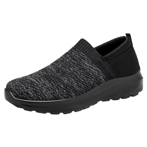 Loafer Herren Sportschuhe Sommer Mesh Atmungsaktiv Leichtgewichts Sneaker Einfarbig Slip On Weiche Sohle Dämpfung Joggingschuhe Outdoor Running Workout Walkingschuhe,38-43 Eu von szvbofueck