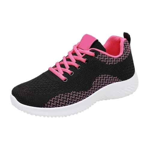 Sneaker Damen Joggingschuhe Sommer Mesh Atmungsaktiv Bequeme Sportschuhe Y2K Leichtgewichts Slip On Weiche Sohle Turnschuhe Outdoor Running Workout Walkingschuhe Mit Schnürsenkel,35-40 Eu von szvbofueck
