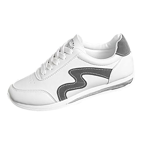 Sneaker Damen Laufschuhe Sommer Atmungsaktiv Leichtgewichts Sportschuhe Trendy Slip On Weiche Sohle Bequeme Joggingschuhe Outdoor Running Workout Walkingschuhe Mit Schnürsenkel,35-40 Eu von szvbofueck