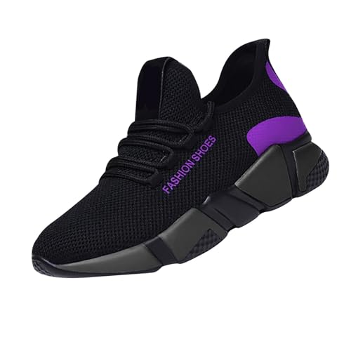 Sneaker Damen Sportschuhe Sommer Mesh Atmungsaktiv Leichtgewichts Turnschuhe Slip On Dicker Sohle Dämpfung Joggingschuhe Outdoor Running Workout Walkingschuhe Mit Schnürsenkel,35-39 Eu von szvbofueck