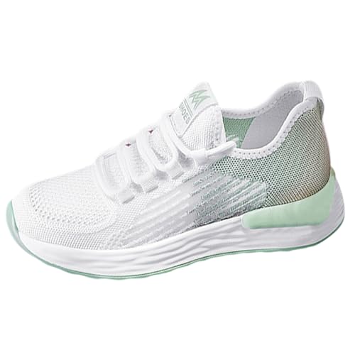 Sneaker Damen Sportschuhe Sommer Mesh Atmungsaktiv Leichtgewichts Walkingschuhe Trendy Slip On Weiche Sohle Dämpfung Joggingschuhe Outdoor Running Casual Sommerschuhe Mit Schnürsenkel,34-39 Eu von szvbofueck