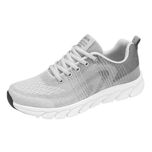 Sneaker Damen Sportschuhe Sommer Mesh Atmungsaktiv Weiche Sohle Laufschuhe Trendy Leichtgewichts Slip On Bequeme Joggingschuhe Outdoor Running Workout Walkingschuhe Mit Schnürsenkel,34-39 Eu von szvbofueck