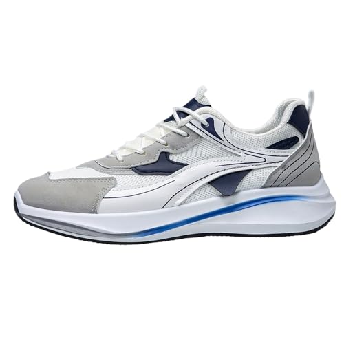 Sportschuhe Herren Sneaker Sommer Strick Mesh Atmungsaktiv Joggingschuhe Trendy Slip On Weiche Sohle Dämpfung Walkingschuhe Outdoor Running Running Turnschuhe Mit Schnürsenkel,38-43 Eu von szvbofueck