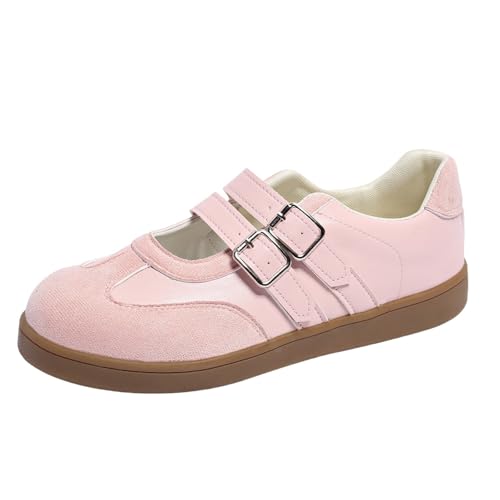 Loafer Damen Sandaletten Sommer Atmungsaktiv Leichtgewichts Bequeme Sandalen Einfarbig Runde Zehen Weiche Sohle Slip On Sandals Outdoor Beach Casual Sommerschuhe,35-40.5 EU von szvbofueck