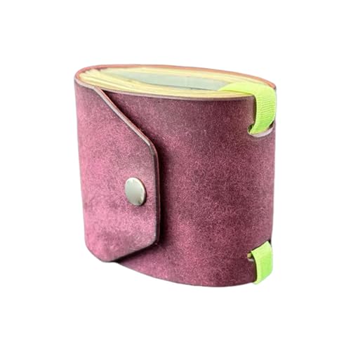 szvbofueck The Cash Wrap Wallet with Clasp - Full-Grain Leather Money Organizer with Magnetic Snap Mini Portmonee Geldbeutel Wear Resistant Organizer (c) von szvbofueck
