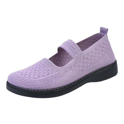 szvbofueck Turnschuhe Damen Sportschuhe Sommer Mesh Atmungsaktiv Leichtgewichts Sneaker Einfarbig Flache rutschfeste Bequeme Freizeitschuhe Outdoor Running Workout Sommerschuhe,34-40 Eu von szvbofueck