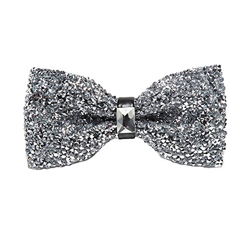Herren Luxus Sekt Diamante Bowties edel glänzenden Crystal Strass Fliege von szzqdzsw