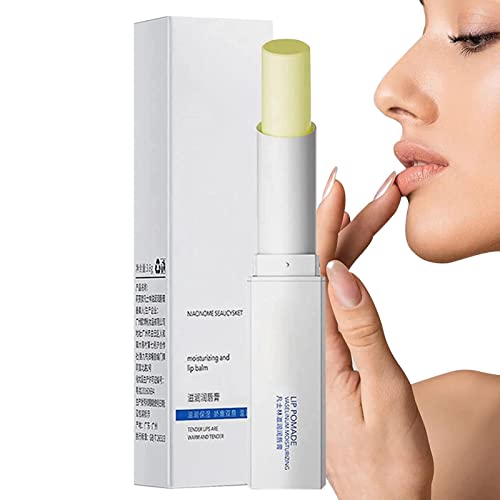 tacery Lippenbalsam - Daily Care Feuchtigkeitsspendender Lippenbalsam mit Vitamin B12,Befeuchten Sie Reduction Total Hydration Lip Balm für trockene, rissige und rissige Lippen von tacery