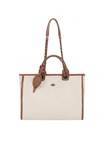 takelage Women's Shopper Bag, BRAUN BEIGE von takelage