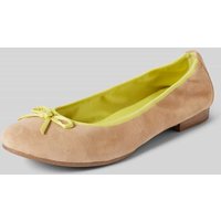 Tamaris Ballerinas mit Blockabsatz in GELB, Größe 41 von tamaris