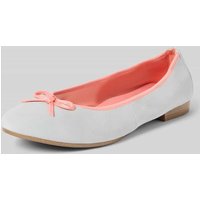 Tamaris Ballerinas mit Blockabsatz in Hellblau, Größe 38 Tamaris Ballerinas mit Blockabsatz in Hellblau, Größe 38 von tamaris