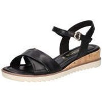 Tamaris Keilsandale Damen schwarz|schwarz von tamaris