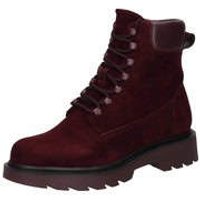 Tamaris Schnür Boots Damen rot|rot|rot von tamaris