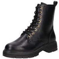 Tamaris Schnür Boots Damen schwarz von tamaris