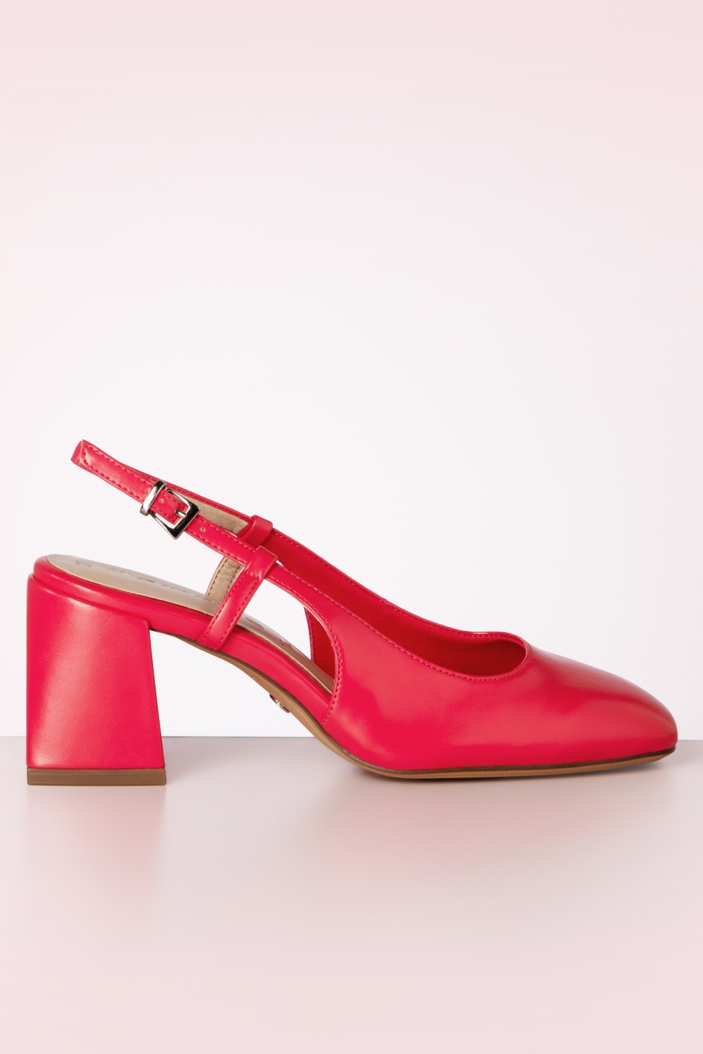 Trinny Vegane Slingback Pumps in Punch Pink von tamaris