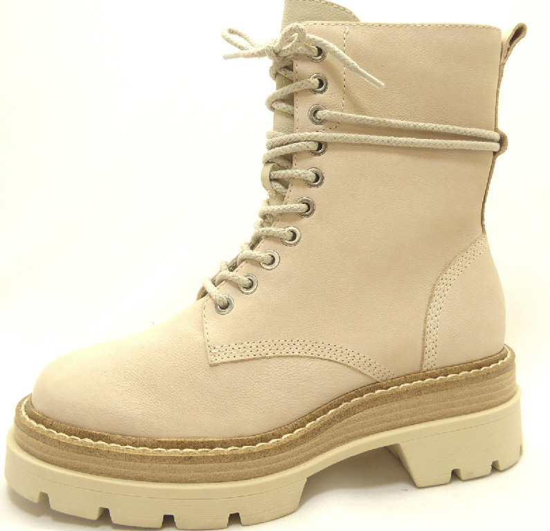 female Stiefeletten beige 40 von tamaris