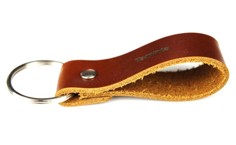 Personalized Leather Keychain. Custom Monogrammed Keychains For Women. Keychain Boyfriend Men von tamiiStudio
