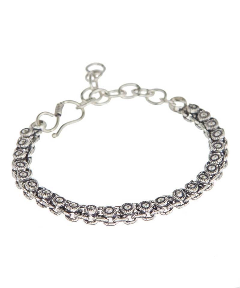 Silber Armband Seil-Kette, Männer Armband, Silber-Armband Für Frauen, Vintage-stil Von Taneesi von taneesijewelry