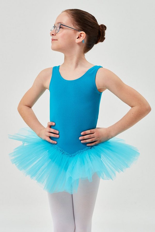 tanzmuster Tüllkleid Ballett Tutu Anabelle für Mädchen Ballettkleid aus weicher Baumwolle, ärmellos von tanzmuster