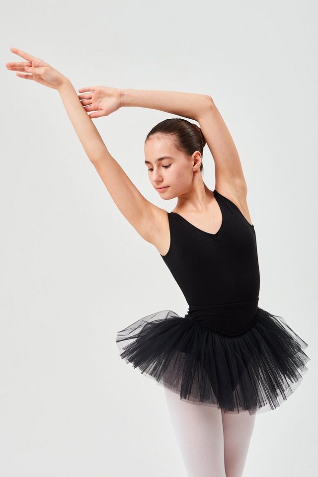 tanzmuster Tüllkleid Ballett Tutu Anabelle für Mädchen Ballettkleid aus weicher Baumwolle, ärmellos von tanzmuster