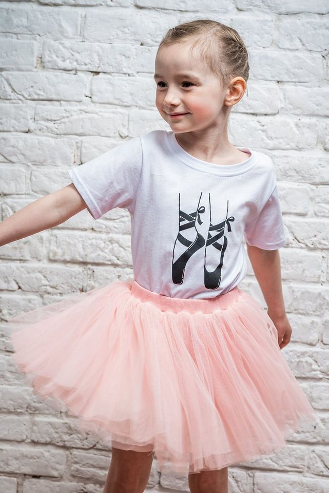 tanzmuster Tüllrock Tüllrock Little Ballerina aus weichem Tüll besonders weich mit blickdichtem Unterrock von tanzmuster